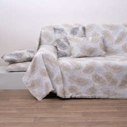 Ριχτάρι Πολυθρόνας Διπλής Όψεως 1562 Sand Jacquard Cotton Anna Riska (180x180) 1Τεμ