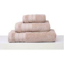 Πετσέτες Σετ Soft 2 Sand Cotton (Συσκευασία Κορδέλα) Anna Riska (30x50) 3Τεμ
