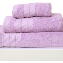 Πετσέτες Σετ Soft Lilac Cotton Συσκευασία Δώρου Anna Riska (30x50) 3Τεμ