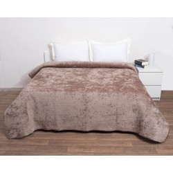 Κουβερλί Μονό Velvet Verona Beige Anna Riska (160x220) 1Τεμ
