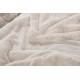 Κουβέρτα Fleece Με Sherpa Αγκαλιάς Heaven Snow White Anna Riska (75x90) 1Τεμ