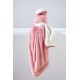 Κουβέρτα Fleece Με Sherpa Αγκαλιάς Heaven Blush Pink Anna Riska (75x90) 1Τεμ