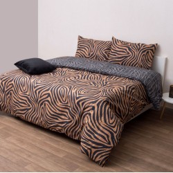 Σεντόνια Μονά Σετ Premium 5007 Cotton Anna Riska (100x200+25 ) Με Λάστιχο 3Τεμ
