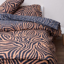Σεντόνια Μονά Σετ Premium 5007 Cotton Anna Riska (100x200+25 ) Με Λάστιχο 3Τεμ