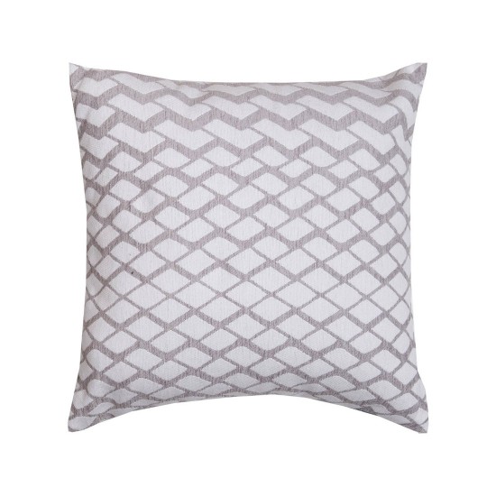 Διακοσμητικό Μαξιλάρι Chinille Pillows 1447 Grey Jacquard Anna Riska (55x55) 1Τεμ