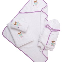 Κάπα Βρεφική Baby Digital Print Iris Cotton Anna Riska (75x75) 1Τεμ