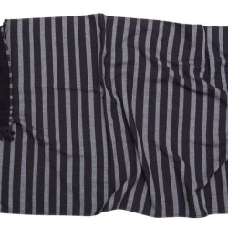 Πετσέτα Θαλάσσης Παρεό 2 Όψεων Beach Towels Serifos 6 Black Cotton Anna Riska (80x160) 1Τεμ