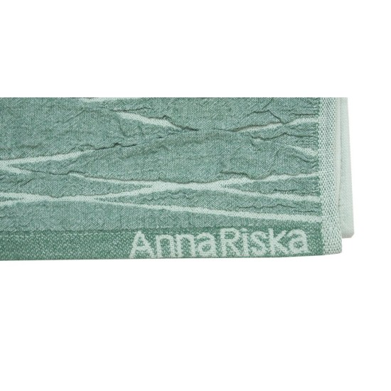 Πετσέτες Σετ Nefeli 2 Mint Jacquard Cotton (Σε Συσκευασία Δώρου) Anna Riska (30x50) 3Τεμ