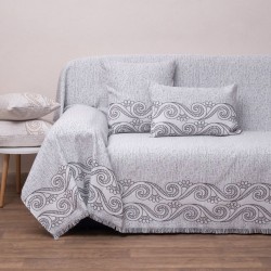 Ριχτάρι Πολυθρόνας 2 Όψεων Throws 1572 Anthracite Jacquard Anna Riska (180x150) 1Τεμ