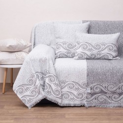 Ριχτάρι Πολυθρόνας 2 Όψεων Throws 1572 Anthracite Jacquard Anna Riska (180x150) 1Τεμ