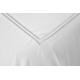 Παπλωματοθήκη Υπέρδιπλη Σετ Embroidered Classico 5-White TC300 Satin Cotton Anna Riska (220x240) 3Τεμ