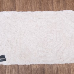 Πατάκι Μπάνιου Bathmat Rose White Cotton Anna Riska (50x80) 1Τεμ