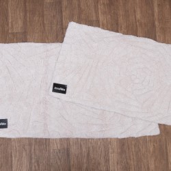 Πατάκι Μπάνιου Bathmat Rose White Cotton Anna Riska (50x80) 1Τεμ