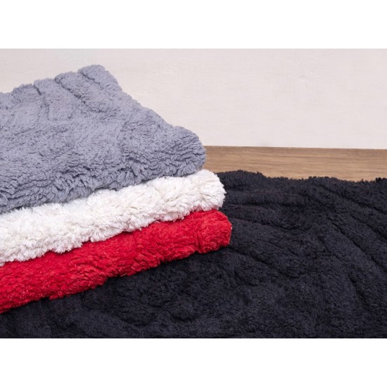 Πατάκι Μπάνιου Bathmat Rose White Cotton Anna Riska (50x80) 1Τεμ Πατάκι Μπάνιου Bathmat Rose White Cotton Anna Riska (50x80) 1Τεμ