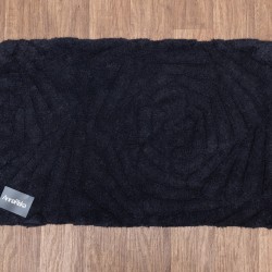 Πατάκι Μπάνιου Bathmat Rose Black Cotton Anna Riska (60x100) 1Τεμ