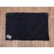 Πατάκι Μπάνιου Bathmat Rose Black Cotton Anna Riska (50x80) 1Τεμ