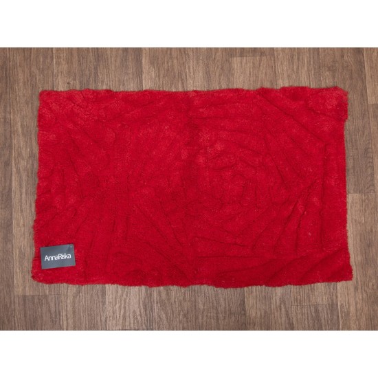 Πατάκι Μπάνιου Bathmat Rose Red Cotton Anna Riska (50x80) 1Τεμ Πατάκι Μπάνιου Bathmat Rose Red Cotton Anna Riska (50x80) 1Τεμ