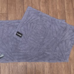 Πατάκι Μπάνιου Bathmat Rose Grey Cotton Anna Riska (60x100) 1Τεμ