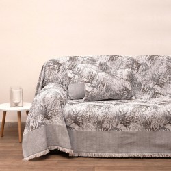 Ριχτάρι Διθέσιου Throws 1534 Linen Jacquard Cotton Anna Riska (180x240) 1Τεμ