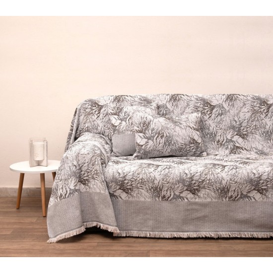 Ριχτάρι Διθέσιου Throws 1534 Linen Jacquard Cotton Anna Riska (180x240) 1Τεμ