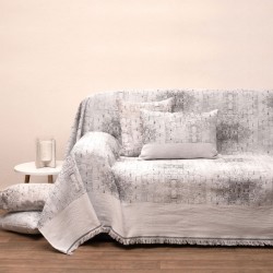 Ριχτάρι Πολυθρόνας Throws 1535 Grey Jacquard Cotton Anna Riska (180x180) 1Τεμ Ριχτάρι Πολυθρόνας Throws 1535 Grey Jacquard Cotton Anna Riska (180x180) 1Τεμ