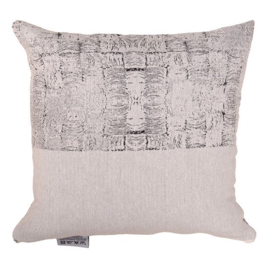 Διακοσμητικό Μαξιλάρι Throws 1535 Grey Jacquard Cotton Anna Riska (42x42) 1Τεμ