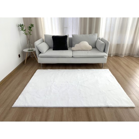 Χαλί Carpets Felicity White Γουνάκι Anna Riska (200x290) 1Τεμ