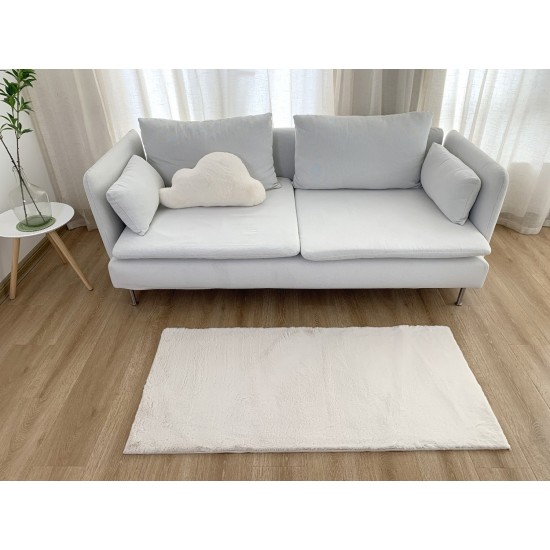 Χαλιά Κρεβατοκάμαρας Σετ Carpets Felicity Sand Γουνάκι Anna Riska 3Τεμ
