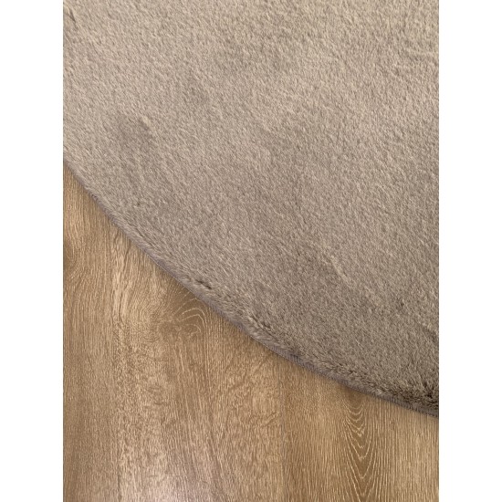 Χαλί Στρογγυλό Carpets Felicity Linen Γουνάκι Anna Riska (Ø 160) 1Τεμ