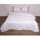 Σεντόνια Υπέρδιπλα Σετ Border 3002 Cotton Anna Riska (160x205+25 ) Με Λάστιχο 4Τεμ