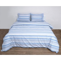 Σεντόνια Ημίδιπλα Σετ Border 3003 Cotton Anna Riska (170x270) 3Τεμ