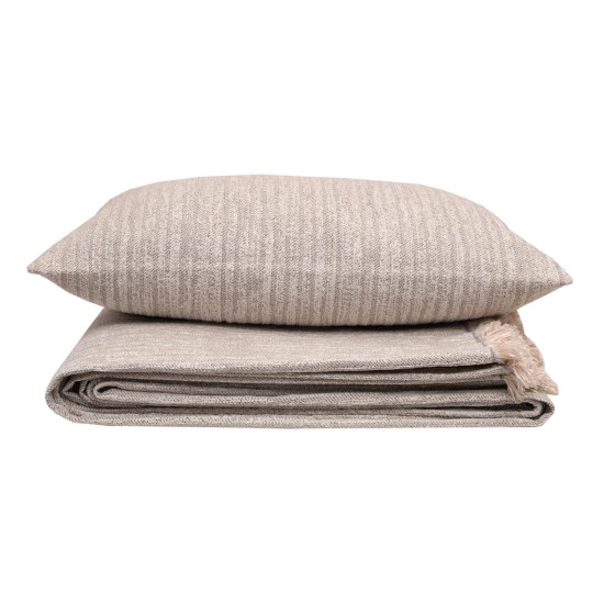 Ριχτάρι Πολυθρόνας Chinille 1453 Linen Jacquard Anna Riska (180x150) 1Τεμ