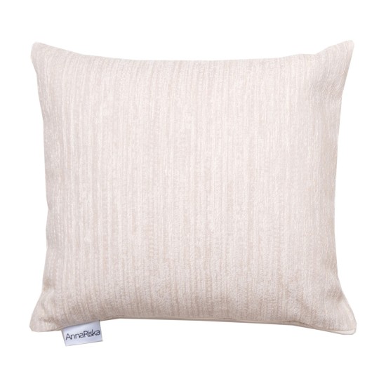 Διακοσμητικές Μαξιλαροθήκες Σετ Chinille 1453 Ivory Jacquard Anna Riska (42x42) 2Τεμ