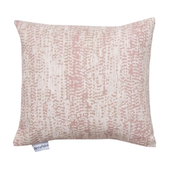 Διακοσμητικές Μαξιλαροθήκες Σετ Chinille 1452 Blush Pink Jacquard Anna Riska (42x42) 2Τεμ