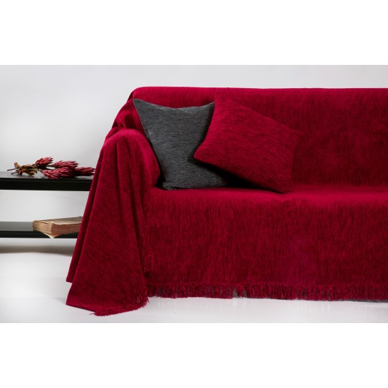Διακοσμητικό Μαξιλάρι Pillows 1300 Red Jacquard Chenille Anna Riska (42x42) 1Τεμ