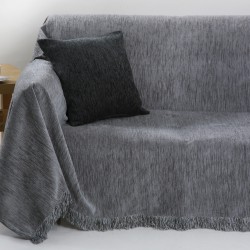 Διακοσμητικό Μαξιλάρι Pillows 1300 Light Grey Jacquard Melange Chenille Anna Riska (42x42) 1Τεμ