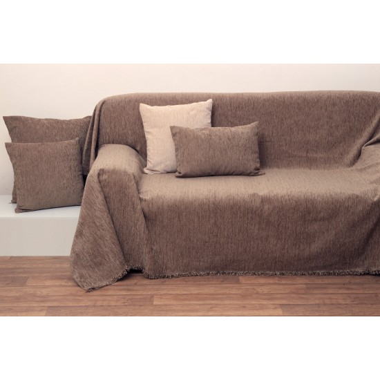 Διακοσμητικό Μαξιλάρι Pillows Jacquard 1300 Linen Shenille Anna Riska (42x42) 1Τεμ