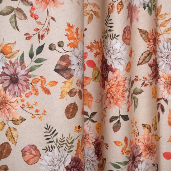 Κουρτίνα Με Τρέσα Curtains Melani Digital Print Anna Riska (280Πx270Υ) 1Τεμ