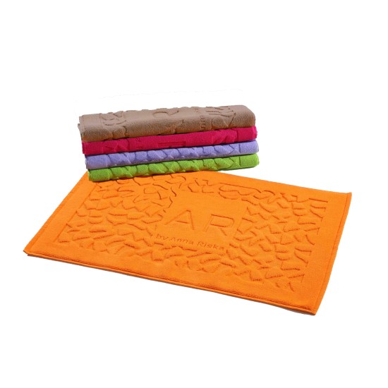 Πατάκι Μπάνιου Ροξ 2 Chocolate Cotton Anna Riska (50x80) 1Τεμ