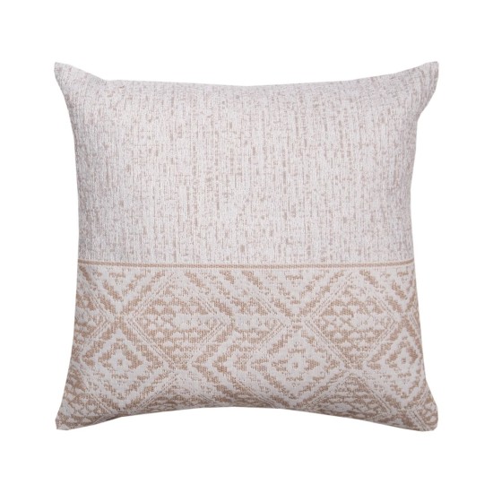 Διακοσμητικό Μαξιλάρι Double Face 1573 Sand Jacquard Cotton Anna Riska (42x42) 1Τεμ