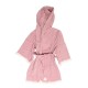 Μπουρνούζι Με Κουκούλα Robes Adelina Blush Pink Μουσελίνα Cotton Anna Riska 1Τεμ