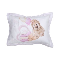 Μαξιλαροθήκη Βρεφική Κούνιας Alice Satin Cotton Anna Riska (30x40+4) 1Τεμ Μαξιλαροθήκη Βρεφική Κούνιας Alice Satin Cotton Anna Riska (30x40+4) 1Τεμ