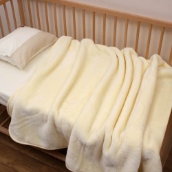 Υπνόσακος Baby Velour Blankets Ivory Anna Riska (80x110) 1Τεμ