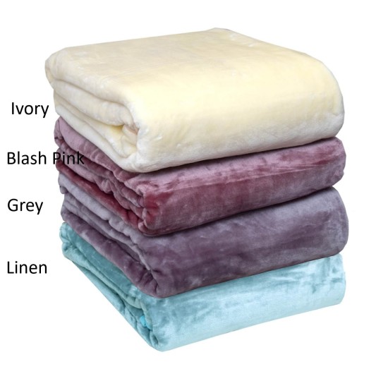 Υπνόσακος Baby Velour Blankets Grey Anna Riska (80x110) 1Τεμ