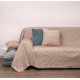 Ριχτάρι Τετραθέσιου Throws 1455 Beige Chenille Jacquard Anna Riska (180x320) 1Τεμ