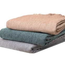 Ριχτάρι Τετραθέσιου Throws 1455 Beige Chenille Jacquard Anna Riska (180x320) 1Τεμ