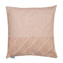 Διακοσμητικό Μαξιλάρι Throws 1455 Beige Chenille Jacquard Anna Riska (55x55) 1Τεμ