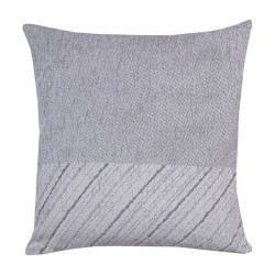 Διακοσμητικό Μαξιλάρι Throws 1455 Grey Chenille Jacquard Anna Riska (55x55) 1Τεμ