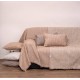 Ριχτάρι Τριθέσιου Throws 1456 Beige Chenille Jacquard Anna Riska (180x280) 1Τεμ