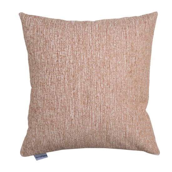 Διακοσμητικό Μαξιλάρι Throws 1456 Beige Chenille Jacquard Anna Riska (55x55) 1Τεμ
